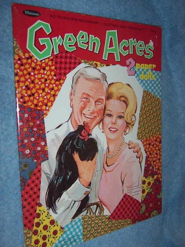 green acres paper dolls